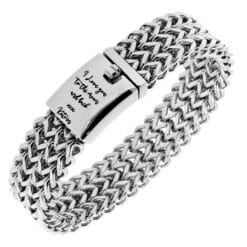 Graveerbare Stalen Armband – Luxe Herenarmband van Edelstaal