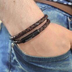 herenwikkelarmband