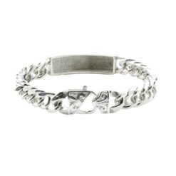 Alternative view of RVS Herenarmband met Decoratieve Sluiting – Personaliseerbaar met Gravure