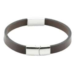 Alternative view of Leren As Armband Unisex – Persoonlijk Gedenksieraad met Gravure